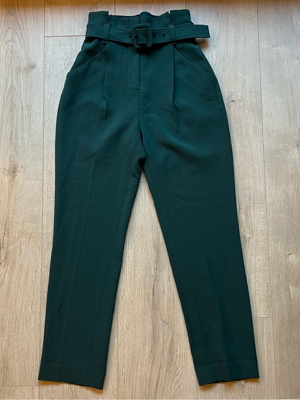 Babaton Belted High-Waist Trousers